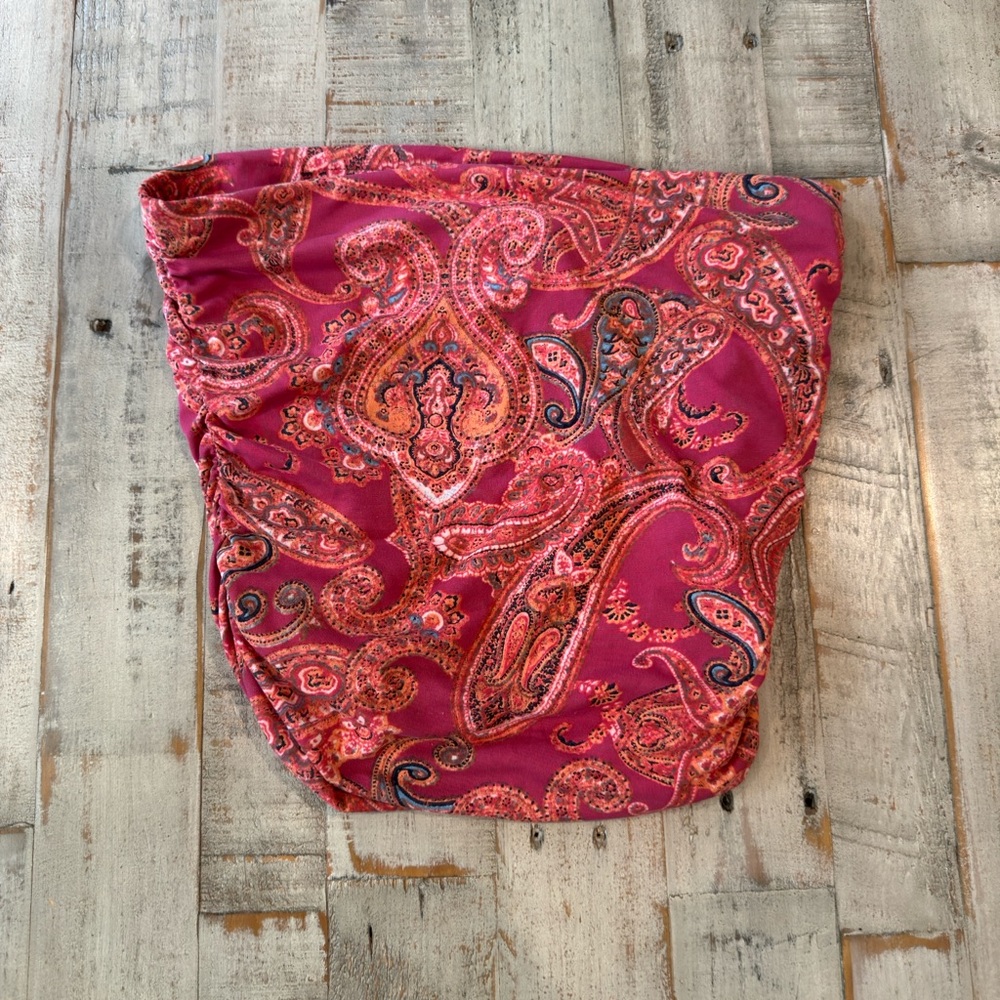 Free People Paisley sleeveless Top